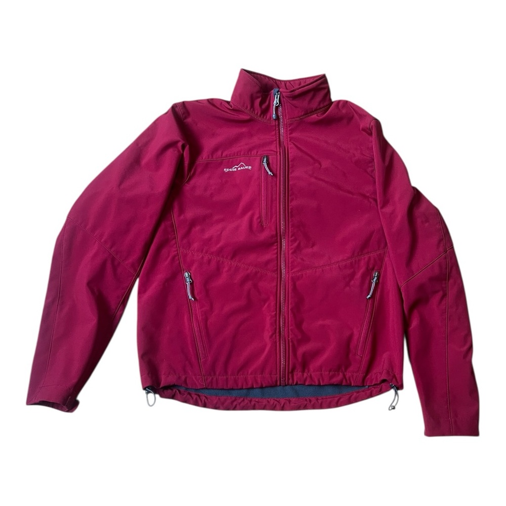 Eddie Bauer EB530 Soft Shell Jacket – Men’s Medium – Red
